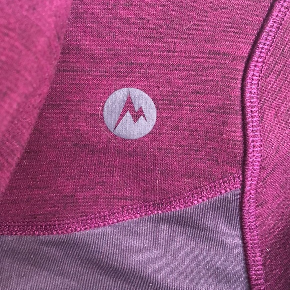 Marmot Womens Sirona Fleece Zip Up Hoodie in Nightshade/Plum - Picture 6 of 11